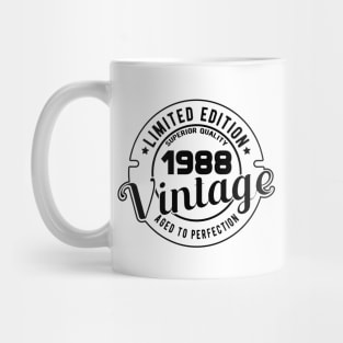 1988 VINTAGE - 33Th BIRTHDAY GIFT Mug